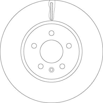 Opel Astra 2011-2015 Arası 2.0 CDTI, 1.4, 1.6 TRW Marka Ön Fren Diski