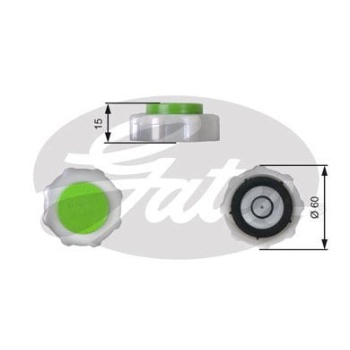 Renault Scenic 1999-2010 Arası 2.0 16V Gates Marka Radyatör Yedek Su Depo Kapağı