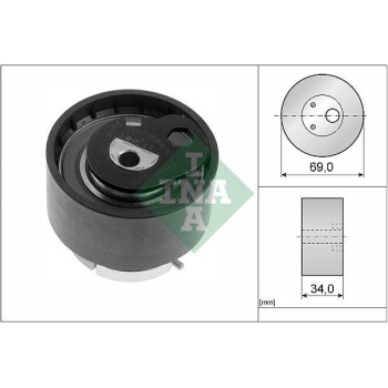 Peugeot 407 2004-2011 Arası 2.7 HDi INA Marka Triger Gergi Rulmanı