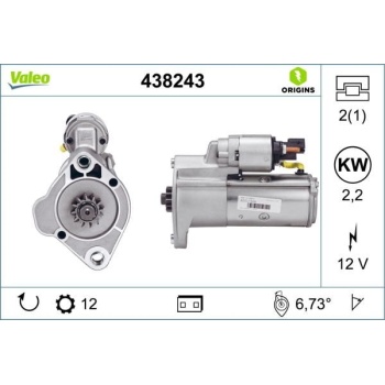Ford Mondeo 1996-2000 Arası 1.8 TD Valeo Marka Marş Motoru