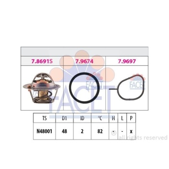 Ford Ecosport 2011-2015 Arası 1.5 Ti Facet Marka Termostat