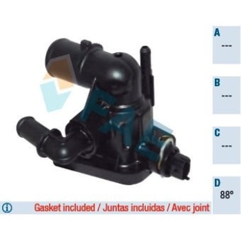 Fiat Punto Evo 2008-2012 Arası 1.3 D Multijet FAE Marka Termostat