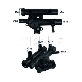 Renault Espace 1996-2002 Arası 2.2 dCi Mahle Marka Termostat