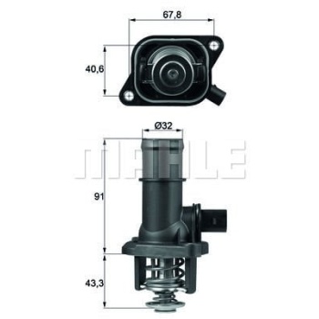 Volkswagen Polo 1995-2009 Arası 100 1.6, 1.6 Mahle Marka Termostat