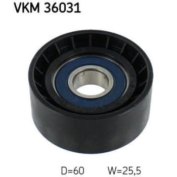 Dacia Sandero 2008-2012 Arası 1.4 MPI LPG SKF Marka Vantilatör Kayış Gergi Rulmanı