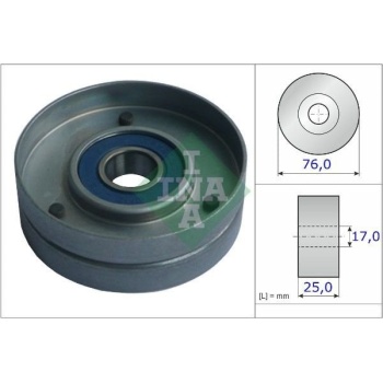 Audi A8 1994-2005 Arası 2.5 TDI INA Marka Vantilatör Kayış Gergi Rulmanı