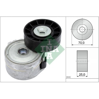 Ford Focus 2004-2013 Arası 2.0 TDCi INA Marka Vantilatör Kayış Gergi Rulmanı