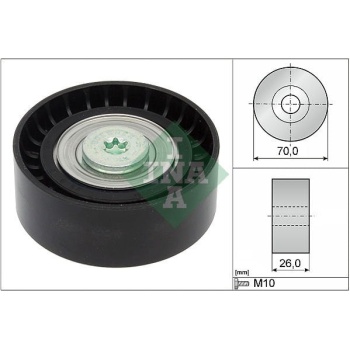 Citroen C5 2001-2005 Arası 2.2 HDi INA Marka Vantilatör Kayış Gergi Rulmanı