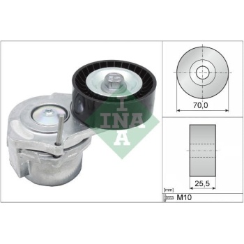 Opel Meriva 2010-2017 Arası 1.7 CDTI INA Marka Vantilatör Kayış Gergi Rulmanı