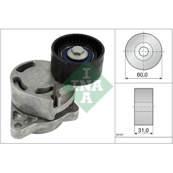 Renault Master 1998-2002 Arası 2.2 dCI 90 INA Marka Vantilatör Kayış Gergi Rulmanı