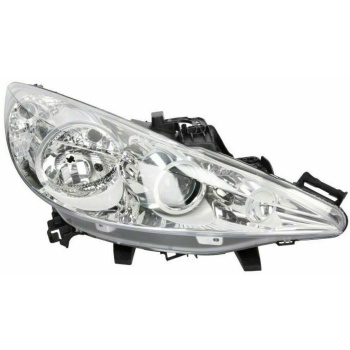 Peugeot 207 2006-2015 Arası 1.6 16V Turbo, 1.4, 1.6 16V VTi, 1.6 16V, 1.6 HDi Sağ Sinyalli+Elektrikli Motorlu Valeo Marka Far