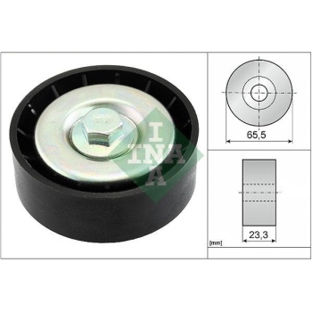 Fiat Bravo 1995-2001 Arası 1.2 16V 80 INA Marka Vantilatör Kayış Gergi Rulmanı