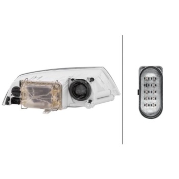 Skoda Octavia 2004-2013 Arası 1.9 TDI, 1.6, 2.0 TDI 16V, 1.6 FSI, 1.4 Sol Hella Marka Far