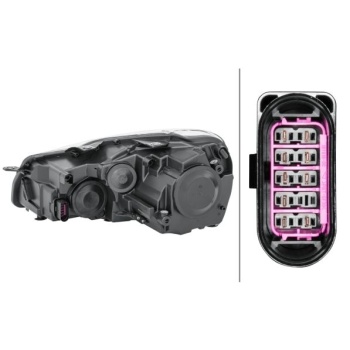 Volkswagen Golf 2008-2016 Arası 1.2 TSI, 2.0 GTi, 1.6 MultiFuel, 1.4 TSI, 1.6 TDI, 2.0 GTI, 2.0 TDI Sağ Hella Marka Far