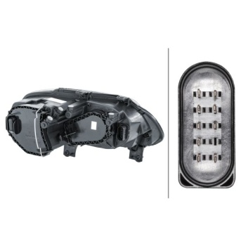 Volkswagen Touran 2003-2010 Arası 1.6, 1.9 TDI, 1.6 FSI, 2.0 TDI, 2.0 TDI 16V, 2.0 FSI Sol Elektrikli Hella Marka Far