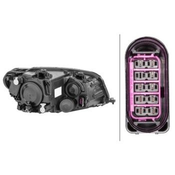 Volkswagen Caddy 2015-2019 Arası 1.2 TSI, 2.0 TDI 4motion, 2.0 TDI, 1.6 TDI, 1.4 TSI, 1.4 TGI CNG Sol Hella Marka Far