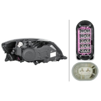 Skoda Fabia 2006-2014 Arası 1.2 12V Sol Hella Marka Far