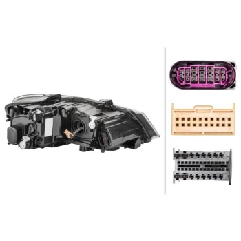 Volkswagen Polo 2009-2013 Arası 1.6 TDI, 1.2 TSI, 1.2, 1.2 TDI, 1.4 TSI, 1.6 BiFuel, 1.0 Sol Hella Marka Far