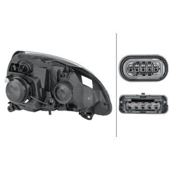 Renault Clio 1998-2016 Arası 1.2, 1.4 16V, 2.0 16V Sport, 1.6 16V, 1.4, 1.6, 1.9 D Sol Sinyalli Hella Marka Far