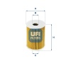 Chevrolet Lacetti 2003-2007 Arası 2.0 D Ufi Marka Yağ Filtresi