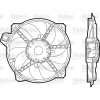 Renault Megane 2008-2014 Arası 1.5 dCi, 2.0 TCe, 2.0 dCi, 2.0 CVT, 1.6 16V Valeo Marka Radyatör Fan ve Motoru