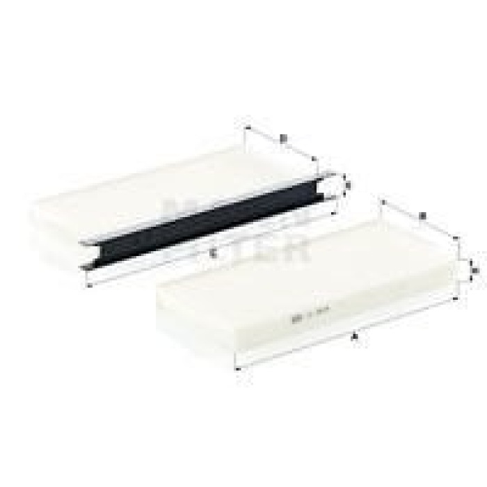 Renault Master 2011-2015 Arası 2.3 dCi 100 FWD, 2.3 dCi 125 FWD Mann Marka Polen Filtresi