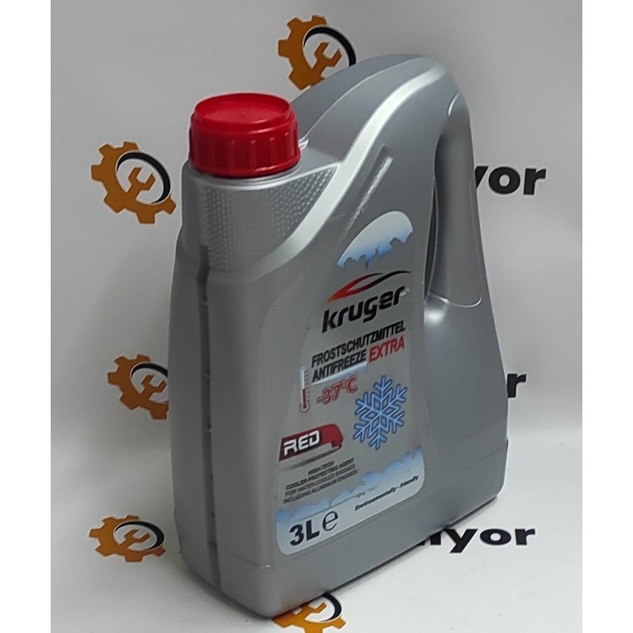 Kruger Kırmızı Antifiriz 3 lt -37 KRG-ANTFK3-37