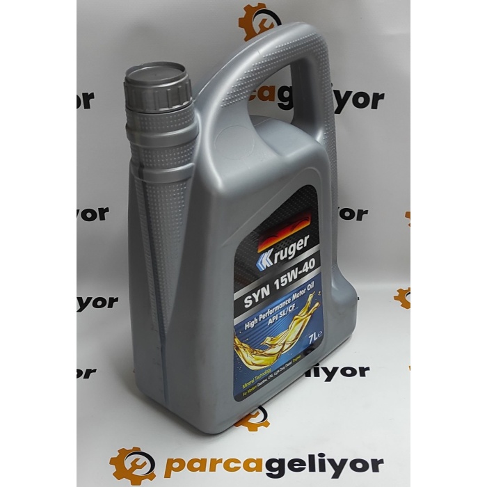 15W40 Motor Yağı Kruger 7 Lt KRG-15407