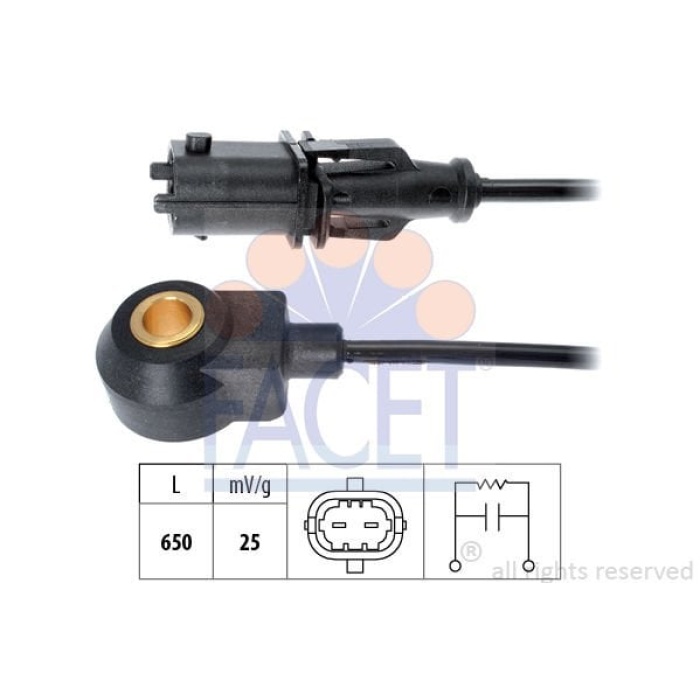 Opel Vectra 1995-2004 Arası 2.6 i V6 Facet Marka Vuruntu Sensörü