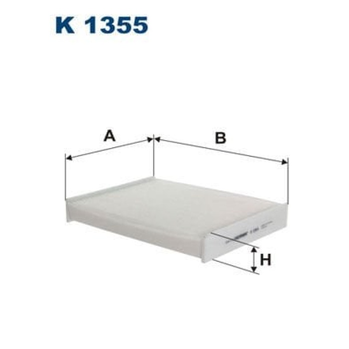 Renault Kadjar 2015-2019 Arası 1.5 dCi 110, 1.6 dCi 130 4x4, 1.2 TCe 130, 1.6 dCi 130 Filtron Marka Polen Filtresi