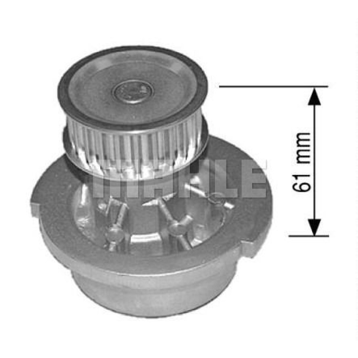 Opel Astra 1991-2005 Arası 1.4 i 16V, 1.6 i 16V Behr Marka Devirdaim Su Pompası