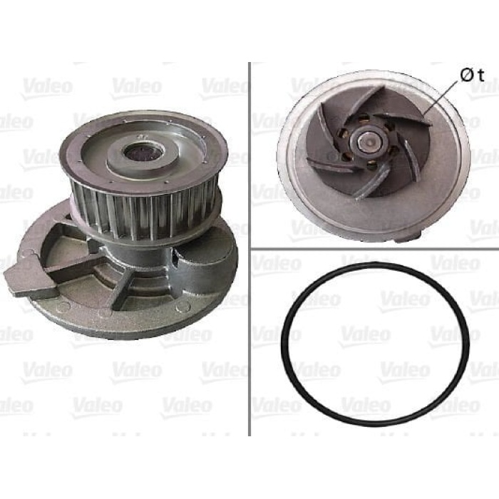 Opel Astra 1991-1998 Arası 1.7 D Valeo Marka Devirdaim Su Pompası