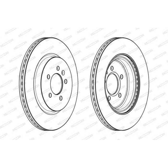 Opel Insignia 2017-2021 Arası 1.5 CDTi Ferodo Marka Arka Fren Diski