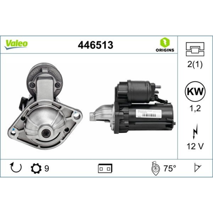 Chevrolet Aveo 2011-2015 Arası 1.3 D Valeo Marka Marş Motoru