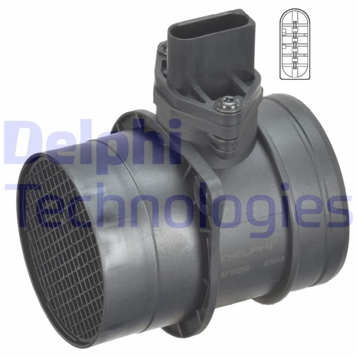 Volkswagen Bora 1998-2013 Arası 2.3 V5, 2.3 V5 4motion Delphi Marka Hava Debimetresi