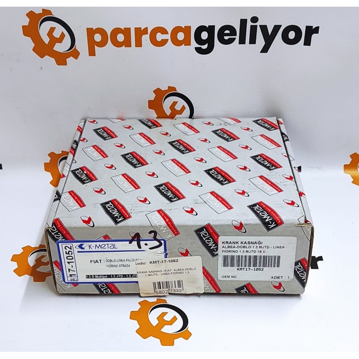 Fiorino 1.3 Euro 4 Krank kasnağı Çiftli KMT-17-1052