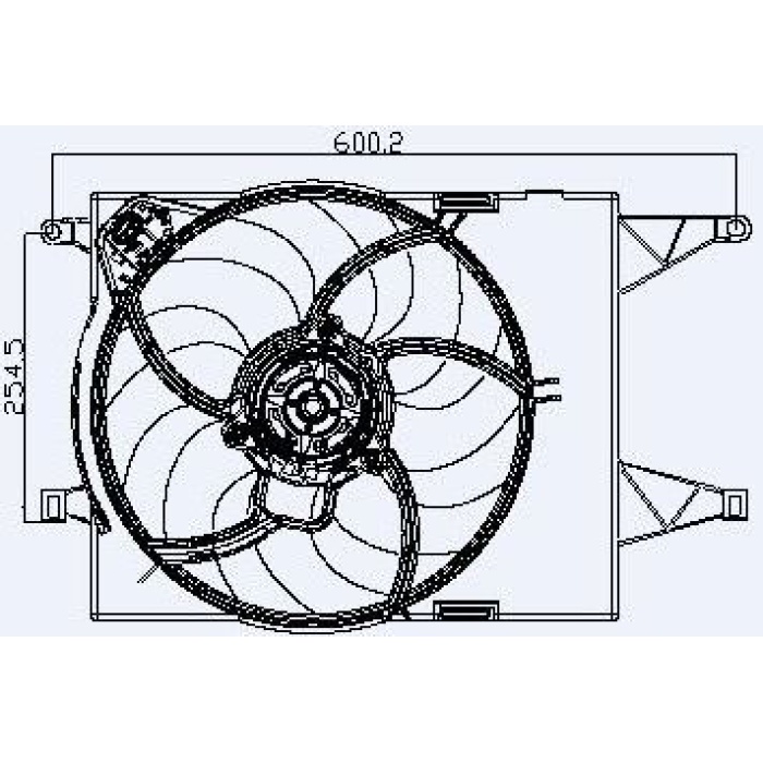 Grande Punto 1.2 Benzinli Fan Motoru Kale KLR-013501003