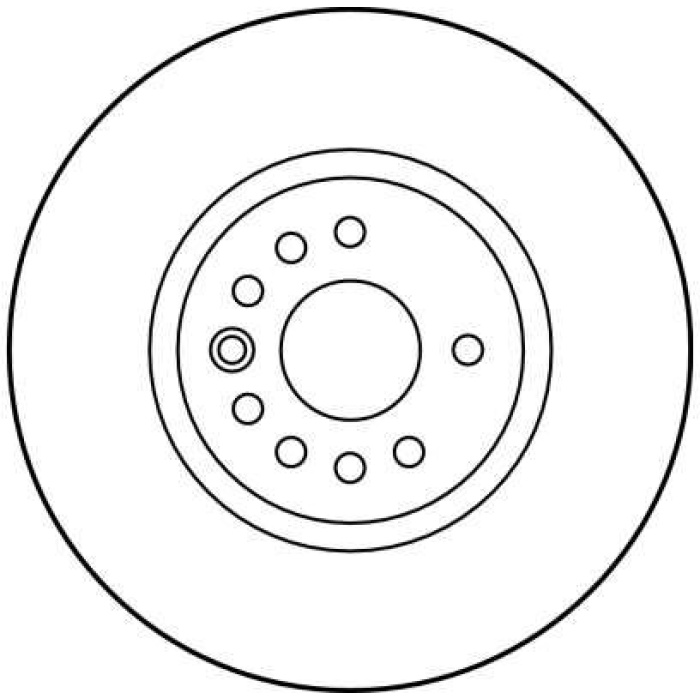 Opel Vectra 1995-2003 Arası 1.6 i, 1.6 i 16V TRW Marka Ön Fren Diski