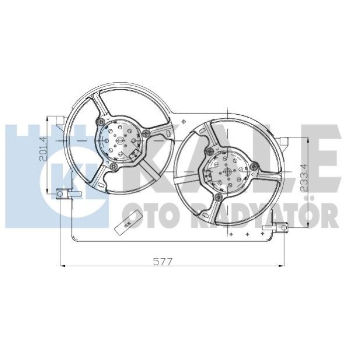 Palio 1.3 Fan Motoru Kale KAL-012622210