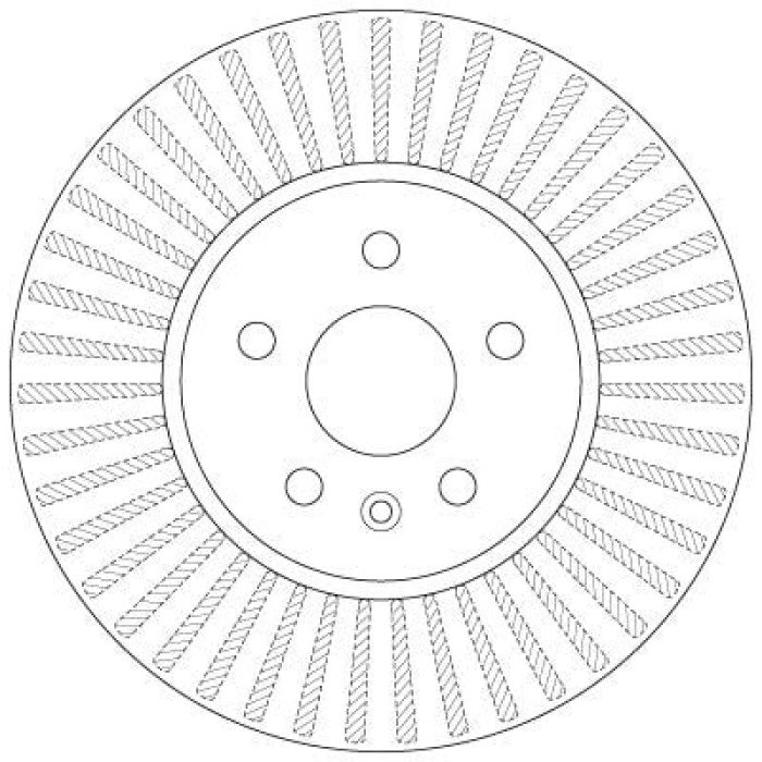 Opel Mokka 2012-2016 Arası 1.4, 1.7 CDTI, 1.7 CDTI 4x4, 1.4 4x4, 1.6 TRW Marka Ön Fren Diski