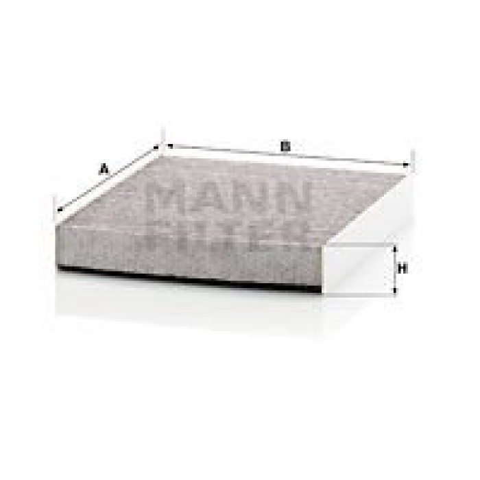 Opel Astra 2010-2015 Arası 1.4, 1.4 Turbo, 1.6, 1.7 CDTI, 1.6 Turbo, 1.3 CDTI Mann Marka Karbonlu Polen Filtresi