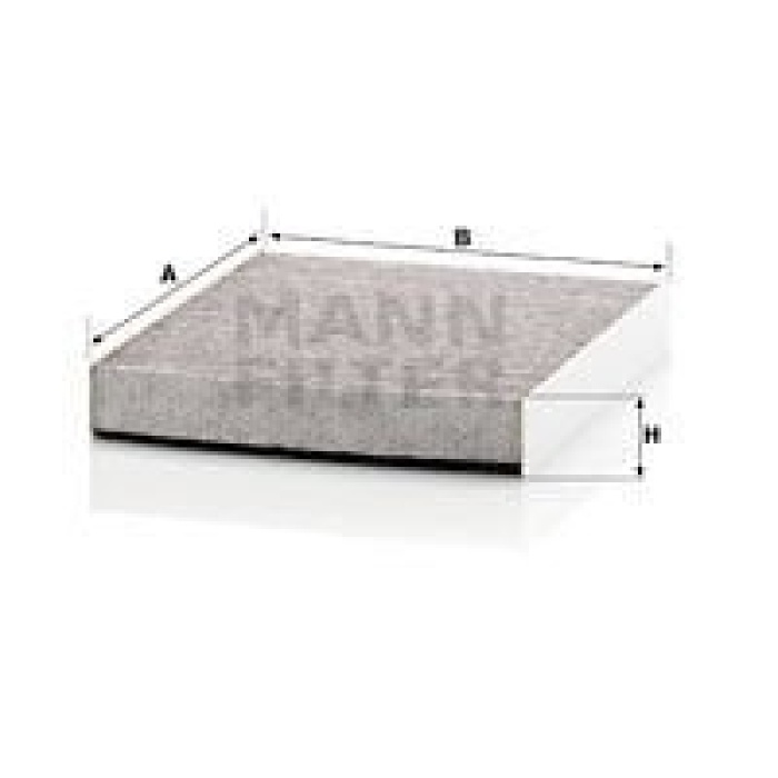 Opel Astra 2010-2015 Arası 1.4, 1.4 Turbo, 1.6, 1.7 CDTI, 1.6 Turbo, 1.3 CDTI Mann Marka Karbonlu Polen Filtresi