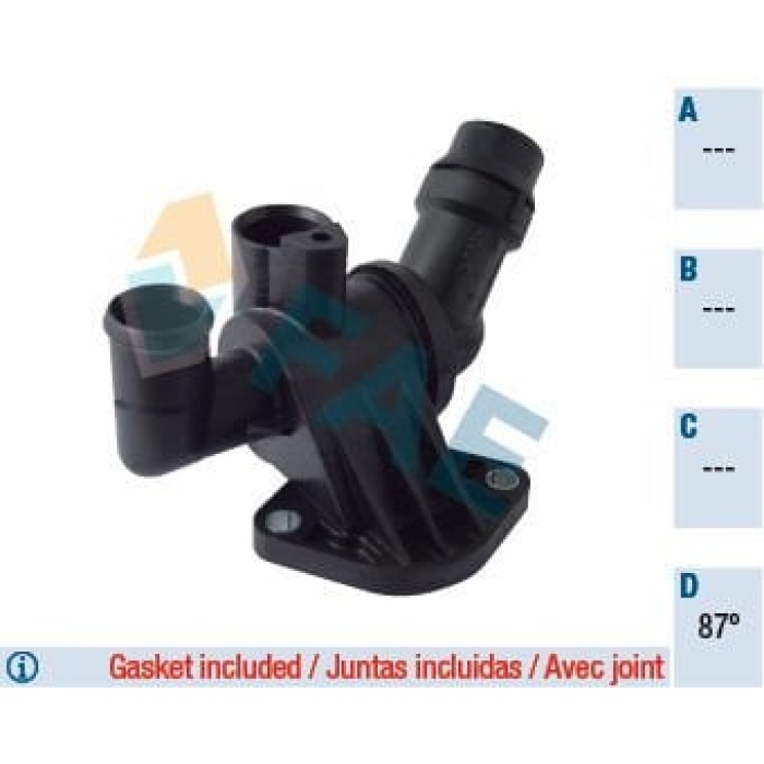 Audi A4 2002-2009 Arası 2.0 TFSI 16V, 2.0 TFSI quattro, 2.0 TFSI FAE Marka Termostat