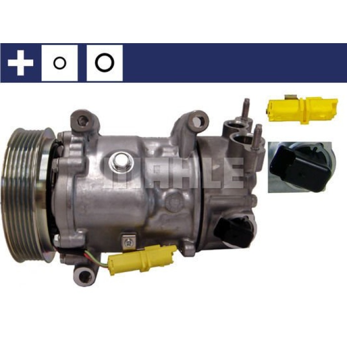 Peugeot 308 2007-2016 Arası 1.6 BioFlex Mahle Marka Klima Kompresörü