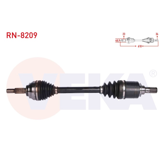 Clio IV 1.5 Dci Sol Aks Komple (Otomatik) Veka RN-8209