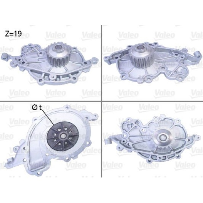 Renault Espace 1996-2002 Arası 2.2 12V TD Valeo Marka Devirdaim Su Pompası
