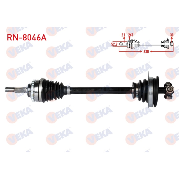 Clio II 1.4 16V Sol Aks Komple (Absli) Veka RN-8046A