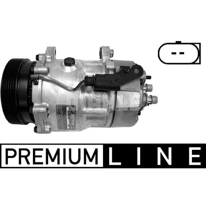 Volkswagen Sharan 1995-2010 Arası 1.8 T 20V Mahle Marka Klima Kompresörü