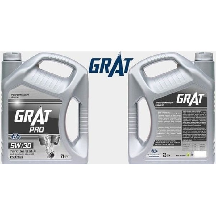 5W30 Motor Yağı Grat 7 LT GRT-605307