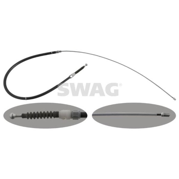 Skoda Superb 2008-2015 Arası 1.6 TDI, 1.4 TSI, 2.0 TDI 16V 4x4, 2.0 TFSI, 1.8 TSI, 1.8 TSI 4x4, 1.9 TDI Swag Marka Arka Sağ-Sol Uyumlu El Fren Teli